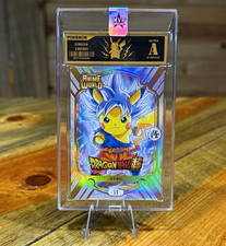 Anime World L1 Goku Pikachu Cosplay Hologram Limited Edition Card picture