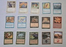 Vintage 1997 MTG Portal First Edition Card Lot 15x Star Logo Volcanic Dragon P01 picture