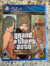 Grand Theft Auto Trilogy PS4 Definitive GTA Brand New Sealed PlayStation 4 US picture
