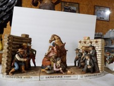 Lionstone Shoot Out At The OK Corral Decanter 3 Piece set picture