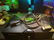Original Xbox Console Bundle Controller Cables X-OUT Adapter picture
