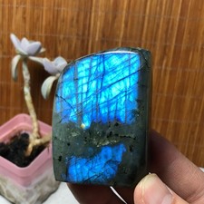 64-46-27mm Natural Labradorite Crystal gemstone Polish Mineral Specimen A3305 picture