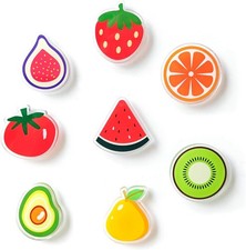 Cute Fruit Fridge Decorative Magnets Funny Food Magnet Set picture