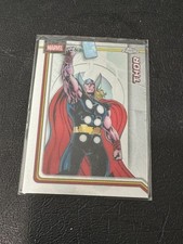 Topps 2024 Topps Chrome Marvel Thor #14 Base Set Non-Sport Trading Card picture