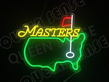 Master's Tournament Golf LED Neon Sign With Dimmer USB Powered Adjustable Light picture
