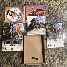Pre-owned Unreal Tournament 2004 Box PC Game Complete CIB Big Box 6-CD edition picture