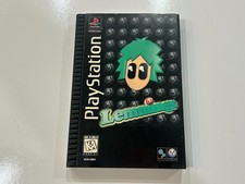 3D Lemmings Long Box (PlayStation PS1) CIB Complete with Manual + Reg + Foam EX picture