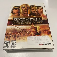 Brand New Rise & Fall: Civilizations at War (PC, CD-ROM, 2006) Sealed picture