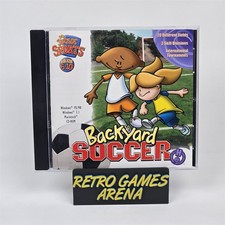 Backyard Soccer (PC CD-ROM) Jewel CIB COMPLETE picture