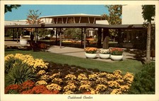 Oak Brook Illinois IL Oakbrook Center Curt Teich c1950s-60s Vintage Postcard picture