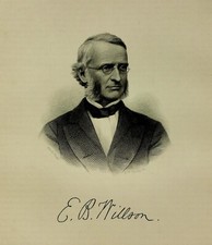 1888 Engraving Rev. Edmund B. Willson Essex County Mass. Genealogy History picture