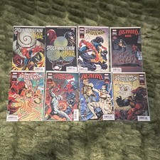 Marvel Comics Spider man and venom death spiral 1-7 picture