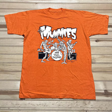 The Mummies band 1994 Peel Sessions Orange T Shirt Full Size S-5XL picture