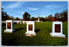 Postcard Shuttle Challenger Memorial Iran Hostage Memorial Columbia Arlington VA picture