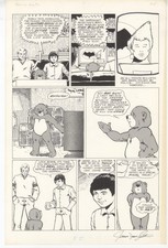 Boris the Bear #6 pg 5 Original Comic Art James Dean Smith picture