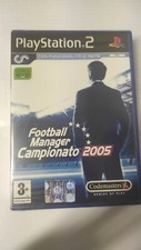 FOOTBALL MANAGER CHAMPIONSHIP 2005 PS2 - NEW COMPLETE ITA COVER picture