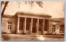 RPPC Bedford Pennsylvania U.S. Post Office Sepia Real Photo Noko c1907-20s picture