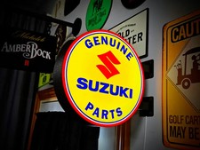 Suzuki Parts Style Double-Sided LED Wall Sign 9
