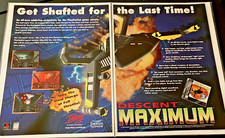 Descent Maximum - Vintage Original Gaming Print Ad / Poster / Game Room Wall Art picture