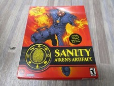 Sanity, Aiken's Artifact (PC, 2000) - PC CDRom Game - BIG BOX SEALED NEW picture