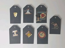 Vintage Little League Baseball Trading Pins Lot of 7 World Series Regional picture