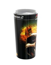 Twisted Metal: Black Tumbler Cup Stainless Steel 20 Oz New picture