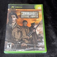 Xbox COMMANDOS: STRIKE FORCE (Microsoft Xbox, 2006) Live Online, Sealed Rare NEW picture