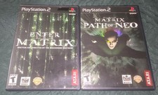 Enter the Matrix + Path of Neo (PlayStation 2 PS2 Bundle Lot) COMPLETE & TESTED picture