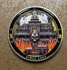 Disneyland Haunted Mansion Fire Department Collectible Coin picture