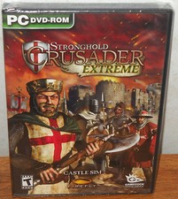 Stronghold Crusader Extreme (PC Games, 2008) NEW SEALED picture