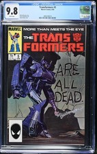 Transformers #5 CGC 9.8 WP NM/MT First Shockwave Cover 2nd Appearance picture