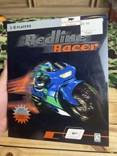 Redline Racer PC CD-ROM, 1998 Classic Motorcycle Racing Game Ubi Soft New Sealed picture