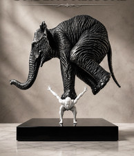 Under Pressure Elephant Figurine Statue Elephant Figurine/Statue picture