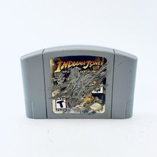 Indiana Jones and the Infernal Machine (Nintendo 64, 2000) Blockbuster Cartridge picture