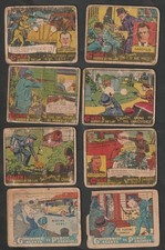 G-Men Heroes of the Law / Government Agents v Public Enemies (8 Cards) Low Grade picture