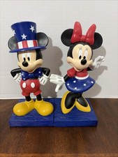 NEW Disney Mickey Minnie Patriotic Figurine Set Americana 4th July Decor picture