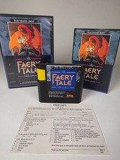 The Faery Tale Adventure Sega Genesis CIB Complete Manual Tested Working picture