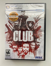 THE CLUB Video Game 2007 PC DVD SEGA Games For WINDOWS - NEW/SEALED picture