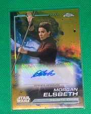 2024 Topps Chrome Star Wars Diana Inosanto Morgan Elsbeth Gold AUTO /50 #AU-DI picture