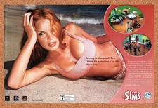 2003 Sims PS2 Original Advertisement / Retro Promo v5 picture