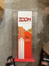 RARE Zoom Disposable 12 Compartment Clear Show Case Gently Used Increases Sales picture