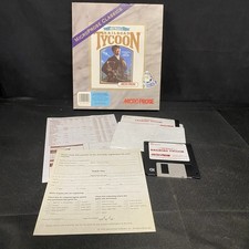 Railroad Tycoon 10th Anniversary MicroProse Classics 3.5'' Floppy Big Box picture
