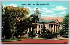 Vintage Postcard GA Fitzgerald Ben Hill County Court House -1277 picture