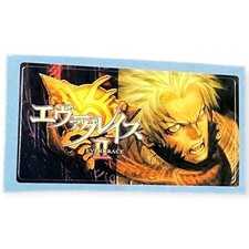 Sony PlayStation 2 PS2 Evergrace 2 Ever Grace II Official Memory Card Sticker picture