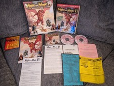 Might and Magic VI: The Mandate of Heaven (PC, 1998) Big Box W/ Strategy Guide picture