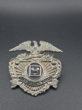 Walt Disney World WDW - 1970's Era Cast Member Security Hat Badge Eagle Crest UR picture