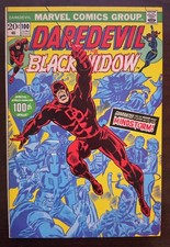 Daredevil #100 VF/NM 1st Cameo App. Angar the Screamer (Marvel Comics June 1973) picture
