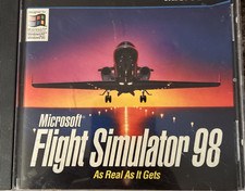 Microsoft Flight Simulator 98 PC CD ROM 1998 Windows Original READ picture