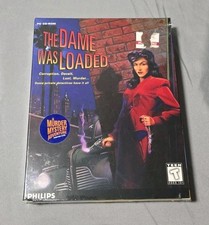Rare NEW Sealed The Dame Was Loaded PC Big Box (PC, 1995) Mystery HTF OOP picture