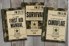 FM 21-76 SURVIVAL, FIRST AID & CAMOFLAGE  US Army Field Manual Bundle picture